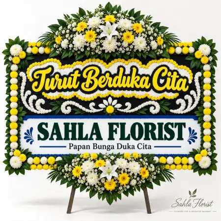 Papan Bunga Duka Rumah Duka Gatot Subroto